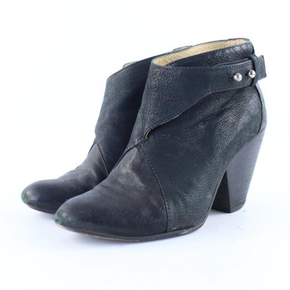 Rag & Bone Ankle Bootie Black Suede 3MR0202